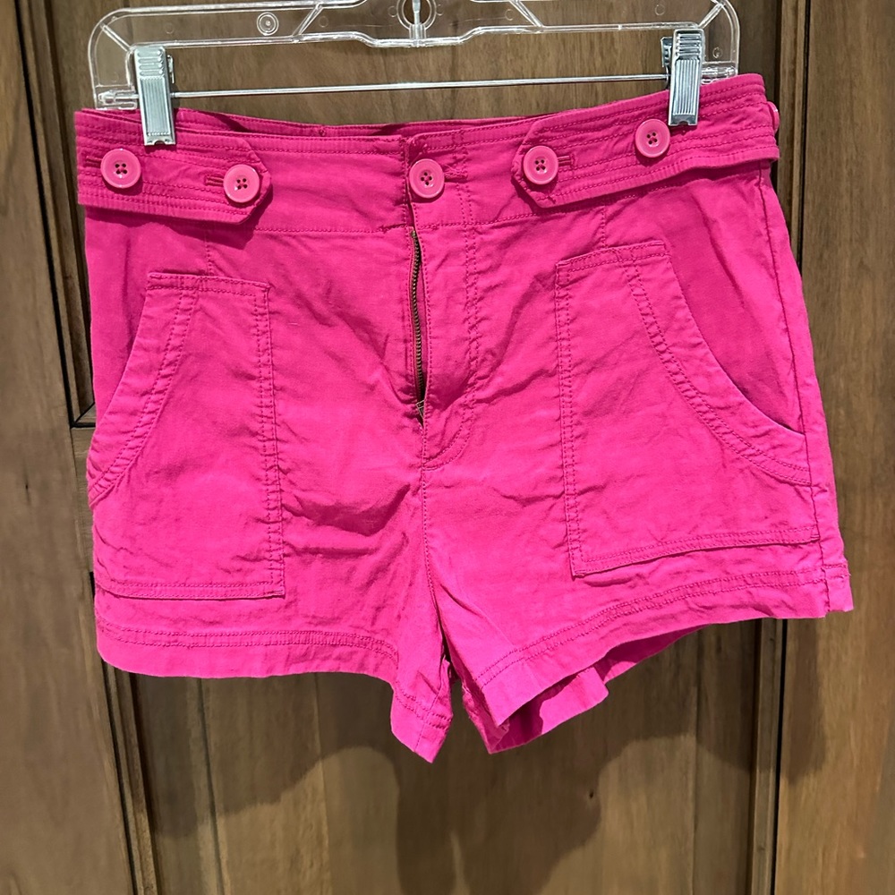 Maeve Barbie pink shorts